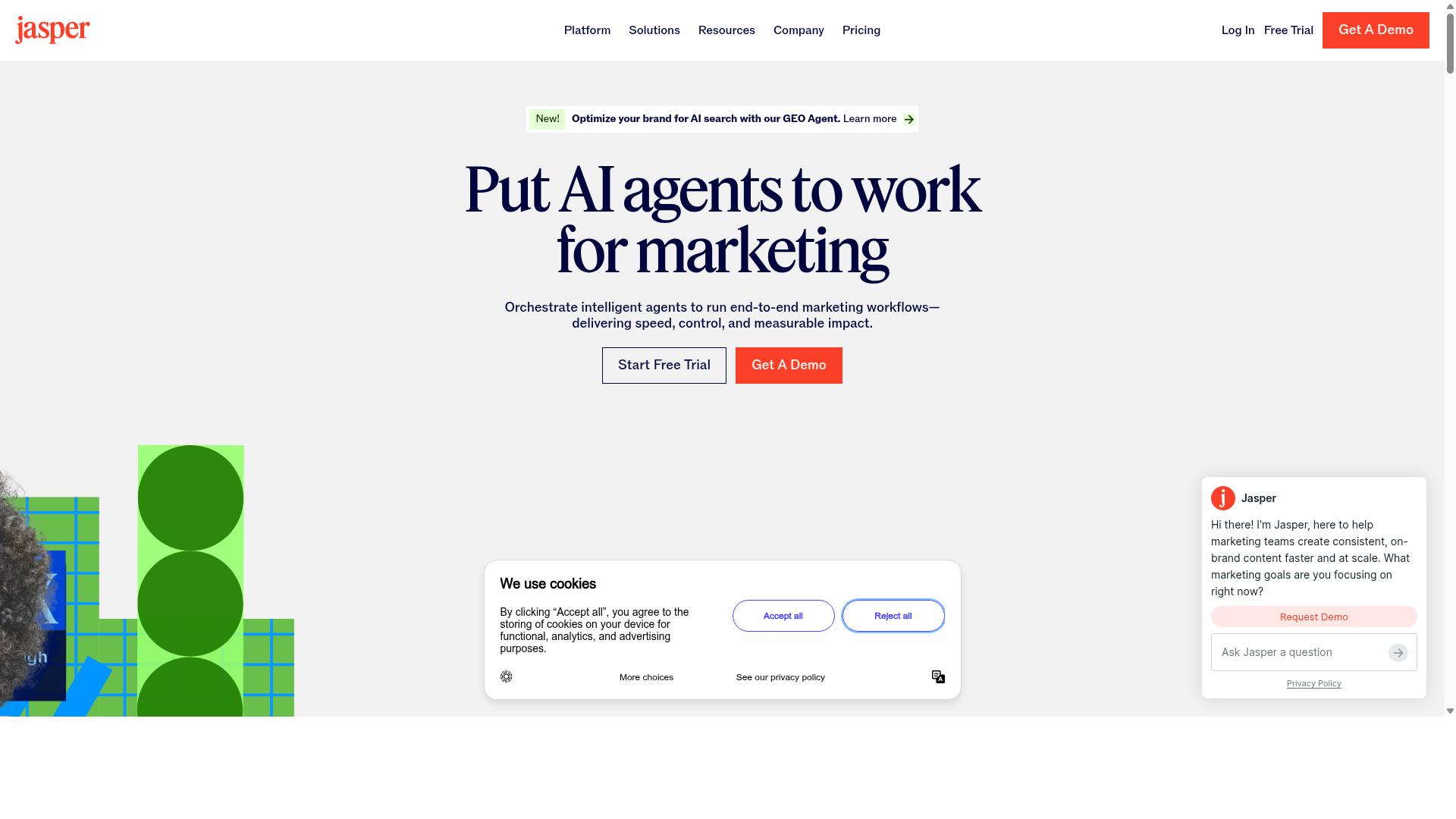 Jasper website